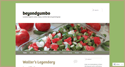 Desktop Screenshot of beyondgumbo.com