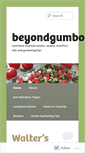 Mobile Screenshot of beyondgumbo.com